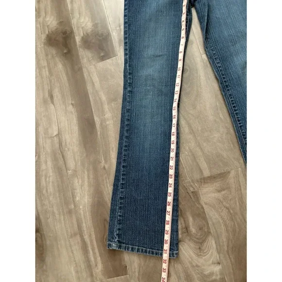 US Polo Assn. Womens Blue Low Rise Bootcut Low West Denim Jeans Size 5/6 - Picture 14 of 14